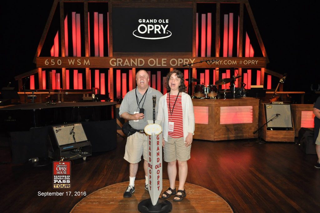 Annie Donnellon at the Grand Ole OPRY